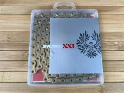 SRAM Kette XX1 Eagle Hollow Pin Gold 12-fach