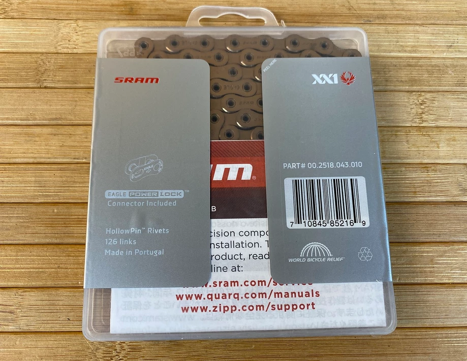 SRAM Kette XX1 Eagle Hollow Pin Copper / Kupfer 12-fach 4 SRAM Kette XX1 Eagle Hollow Pin Copper / Kupfer 12-fach – Bild 2