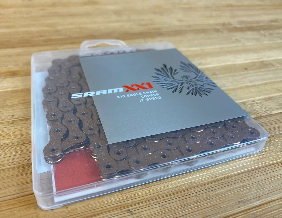 SRAM Kette XX1 Eagle Hollow Pin Copper / Kupfer 12-fach 5 SRAM Kette XX1 Eagle Hollow Pin Copper / Kupfer 12-fach – Bild 3