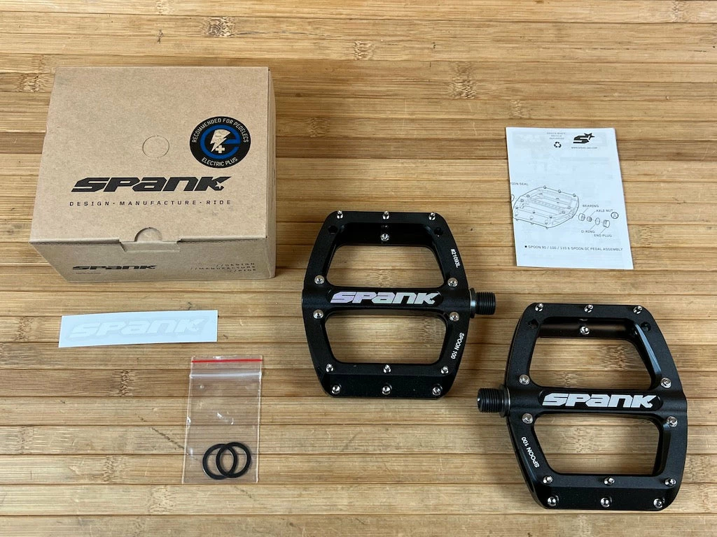 Spank Spoon 100 Pedale / Plattformpedale Schwarz 3 Spank Spoon 100 Pedale / Plattformpedale Schwarz