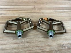 Spank Oozy Trail Reboot Pedale / Plattformpedale Bronze -Pedal-Verkäufe IMG 0781