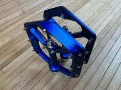 Spank Oozy Trail Reboot Pedale / Plattformpedale Blue -Pedal-Verkäufe IMG 0788