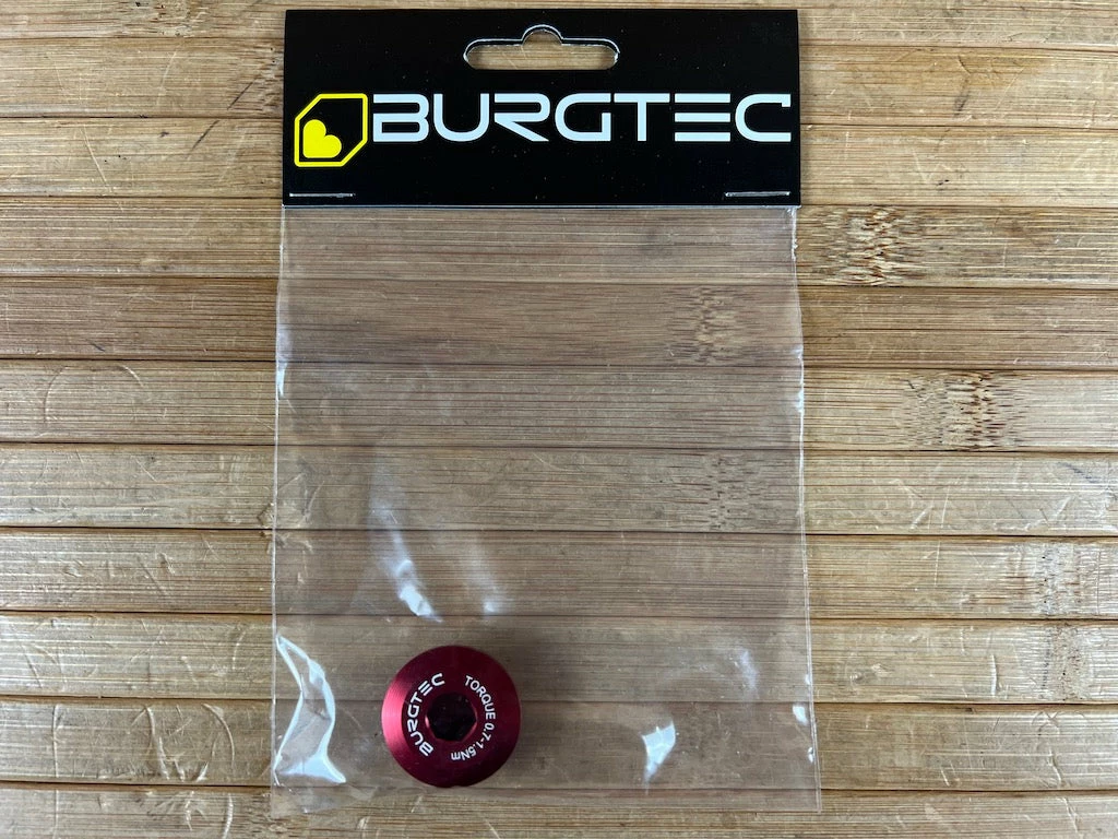 Burgtec Shimano Crank Bolt / Schraube Red 3 Burgtec Shimano Crank Bolt / Schraube Red