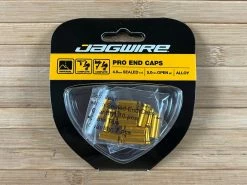 Jagwire Endkappenset Universal PRO Endkappen Gold