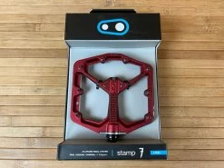 Crankbrothers Stamp 7 Large Pedale / Plattformpedale Rot