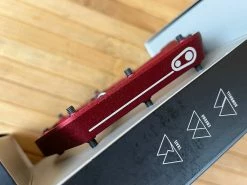 Crankbrothers Stamp 7 Large Pedale / Plattformpedale Rot -Pedal-Verkäufe IMG 1806