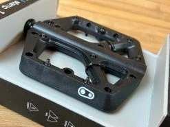 Crankbrothers Stamp 1 Large Pedale / Plattformpedale Schwarz -Pedal-Verkäufe IMG 1817