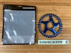 Race Face Kettenblatt Cinch 34T 10-12S Blue