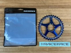 Race Face Kettenblatt Cinch 36T 10-12S Blue