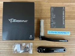 Race Face Turbine Kurbel / Kurbelset 175mm / 136mm Black