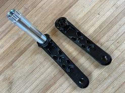 Race Face Turbine Kurbel / Kurbelset 170mm / 143mm Black -Pedal-Verkäufe IMG 2342