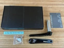 Race Face Turbine Kurbel / Kurbelset 165mm / 136mm Black