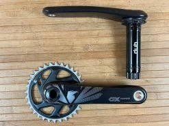 SRAM GX Eagle CARBON Boost Dub Kurbel 170mm Kurbelset -Pedal-Verkäufe IMG 3979