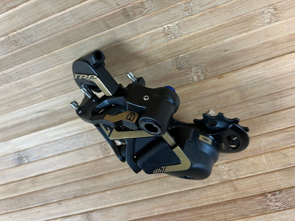 TRP DH7 Schaltwerk & Schalthebel Set 7-fach Gold 12 TRP DH7 Schaltwerk & Schalthebel Set 7-fach Gold – Bild 10