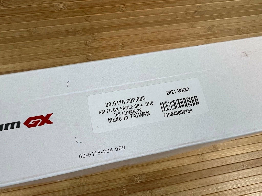 SRAM GX Eagle SB+ Dub Kurbel 165mm 32T 8 SRAM GX Eagle SB+ Dub Kurbel 165mm 32T – Bild 6