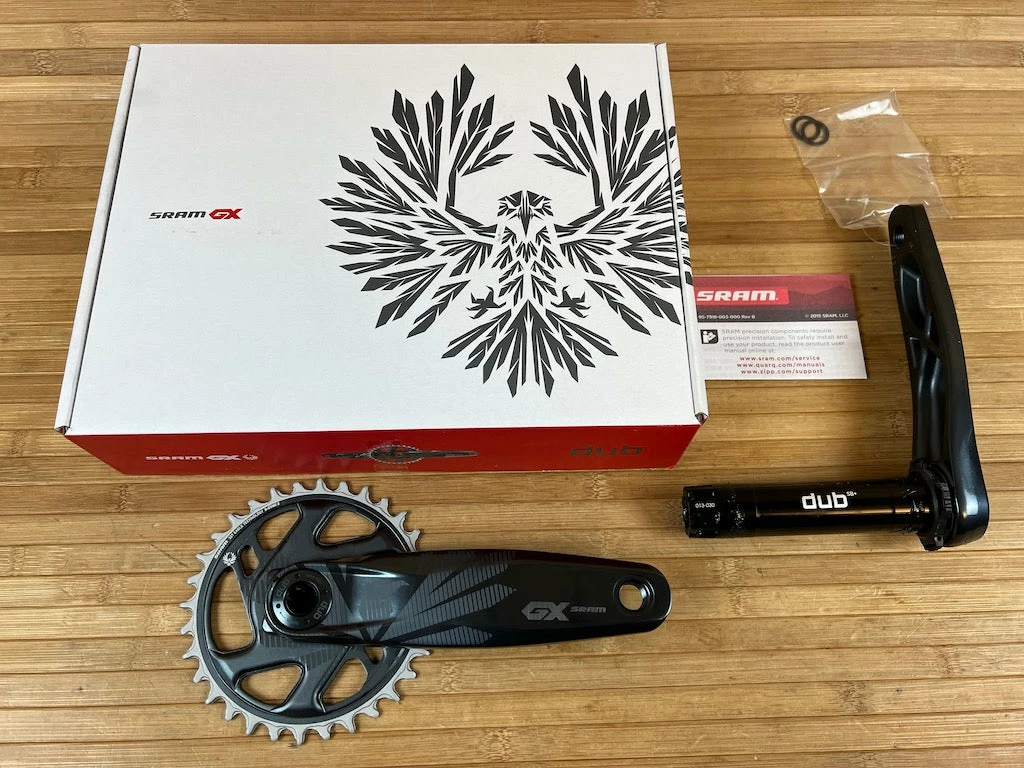 SRAM GX Eagle SB+ Dub Kurbel 165mm 32T 3 SRAM GX Eagle SB+ Dub Kurbel 165mm 32T