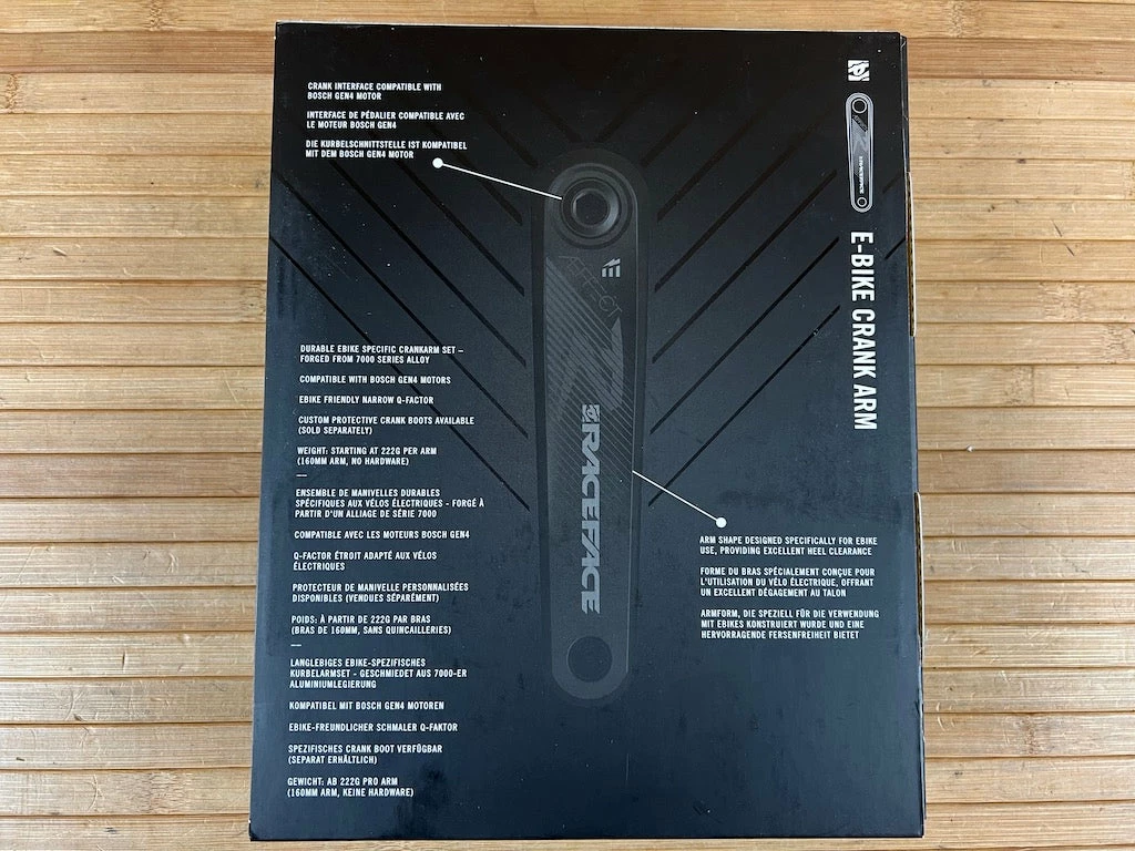 Race Face Aeffect-R E-Bike / EMTB Kurbel 165mm Black Bosch Gen 4 7 Race Face Aeffect-R E-Bike / EMTB Kurbel 165mm Black Bosch Gen 4 – Bild 5