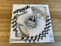 Spank Tweet Tweet BMX Kettenblatt Chrome 30T -Pedal-Verkäufe IMG 7180