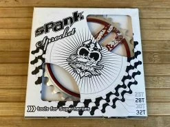 Spank Tweet Tweet BMX Kettenblatt Red 30T -Pedal-Verkäufe IMG 7195