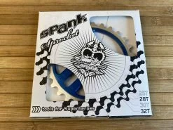 Spank Tweet Tweet BMX Kettenblatt Blue 28T -Pedal-Verkäufe IMG 7205