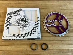 Spank Tweet Tweet BMX Kettenblatt Purple 28T