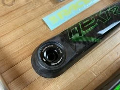 Race Face Next R Carbon Kurbelset 175mm 68/73mm Green -Pedal-Verkäufe IMG 7463