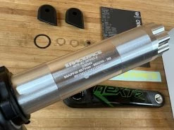 Race Face Next R Carbon Kurbelset 175mm 68/73mm Green -Pedal-Verkäufe IMG 7465