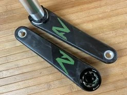 Race Face Next R Carbon Kurbelset 175mm 68/73mm Green -Pedal-Verkäufe IMG 7466