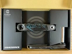 Race Face Next R Carbon Kurbelset 170mm 68/73mm Blue -Pedal-Verkäufe IMG 7477