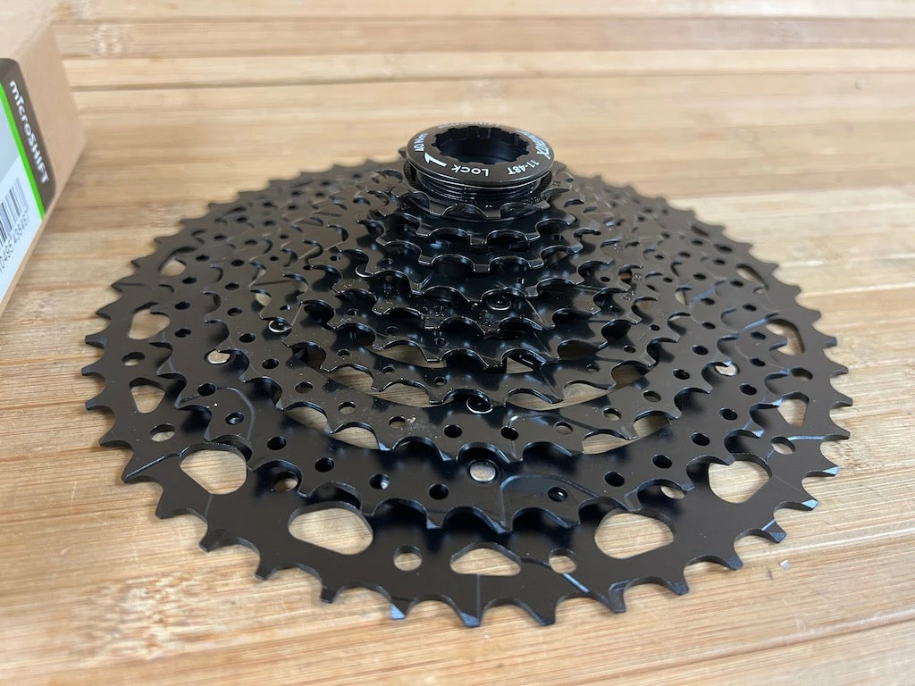 Microshift 10-fach Kassette 11-48T Black Advent X 4 Microshift 10-fach Kassette 11-48T Black Advent X – Bild 2