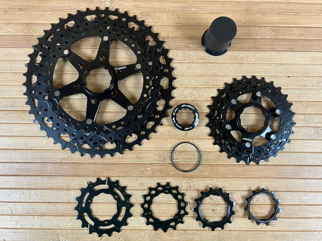 Microshift 10-fach Kassette 11-48T Black Advent X 6 Microshift 10-fach Kassette 11-48T Black Advent X – Bild 4