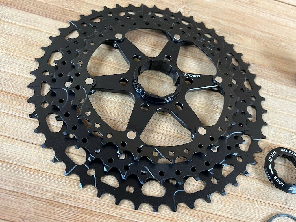 Microshift 10-fach Kassette 11-48T Black Advent X 7 Microshift 10-fach Kassette 11-48T Black Advent X – Bild 5