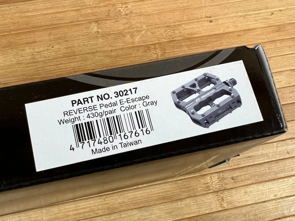 Reverse Components E-Escape Plattformpedale / Pedale Grau 9 Reverse Components E-Escape Plattformpedale / Pedale Grau – Bild 7