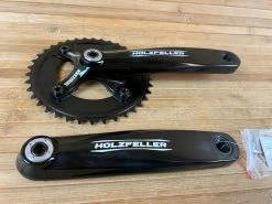 SRAM Truvativ Holzfeller 1.1 Kurbel 170mm / 38T Schwarz Howitzer -Pedal-Verkäufe IMG 8194