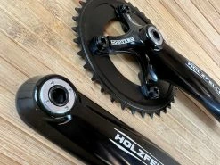 SRAM Truvativ Holzfeller 1.1 Kurbel 170mm / 38T Schwarz Howitzer -Pedal-Verkäufe IMG 8195