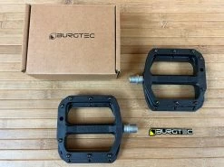 Burgtec MK4 Composite Flat Pedals / Pedale Black